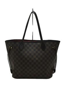 LOUIS VUITTON◆2)ネヴァーフルMM_ダミエ・エベヌ_BRW/PVC/BRW