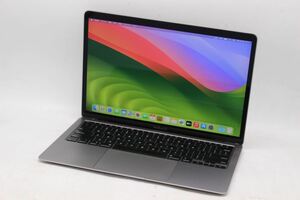 中古良品 2K対応 13.3型 Apple MacBoko Air A2179 (2020年)グレー macOS 14 sonoma 10世代 i3-1000NG4 8GB NVMe 256GB-SSD 管:1932h