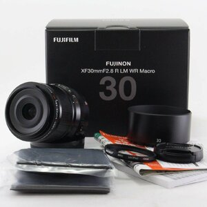 富士フイルム FUJIFILM X 交換レンズ フジノン 標準マクロ 30mm F2.8　XFレンズ F XF30MMF2.8 R LM WR MACRO