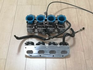 【中古】ケイヒン KEIHIN FCR41 キャブレター インマニ付き AE86 4AG