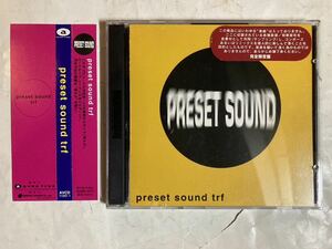 2CD 帯付 Preset Sound trf AVCD-11260 音ネタ サンプリング 音源