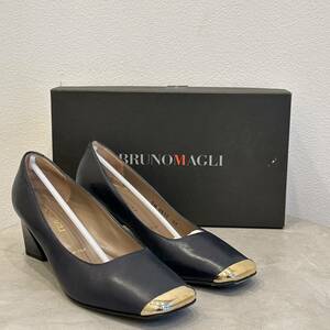 ◇BRUNOMAGLI ブルーノマリ パンプス サイズ37 23.5〜24cm 箱付き◇