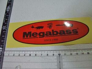 Megabass/メガバス/珍しい/楕円/響/ステッカー/シール