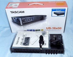 ◆ TASCAM US-16ｘ08 USB2.0 Audio Interface/Mic Preamp タスカム オーディオインターフェイス ◆