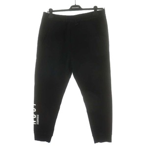 未使用品 ディースクエアード DSQUARED2 Black Icon Sweatpants ロゴ スウェットパンツ ジョガーパンツ XL 黒