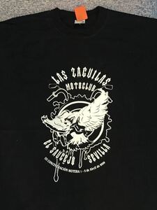 Las Zaculas Motoclub Tシャツ ラスザクラス　モトクラブ　アメリカ　ビンテージ　バイク　バイカー　古着　アメカジ