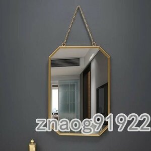 NEW 2点セット 錬鉄製壁掛け鏡壁掛け化粧鏡 ZCL924