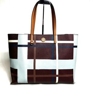 TORY BURCH トリーバーチ マルチカラー トートバッグ A4