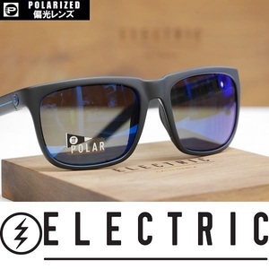 【新品】ELECTRIC サングラス KNOXVILLE S/LINE - JJF BLACK / OHM BLUE POLARIZED + Performance Coatings 正規品