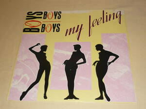 Eurobeat・Hi NRG ～ Boys Boys Boys / My Feeling ～ Italy / 1990年 / FCF Records FCF 01 /