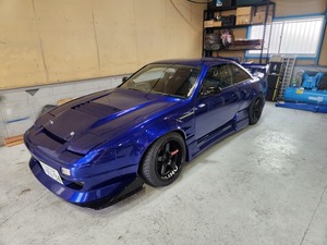 S14　シルビア　ワンビアフェイス　チューニング車両　　即ドリ　新品部品多数