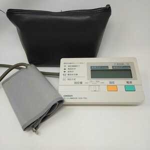 ●動作確認済●OMRON オムロン HEM-755C デジタル自動血圧計 デジタル 血圧計 自動血圧計 健康器具 S