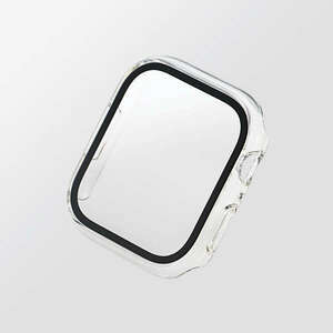 Apple Watch 8/7 45mm用フルカバーケース プレミアムガラス/セラミックコートタイプ 液晶部及び側面部を保護！: AW-21AFCGCCR