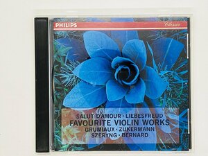 即決CD ヴァイオリン名曲集 ズカーマン グリュミオー / FAVOURITE VIOLIN WORKS , ZUKGRMAN / PHCP-10542 G04