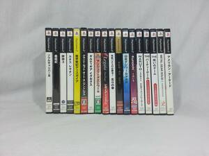 ☆ PS2/プレステ2 ゲームソフト 18本まとめ売り(詳細※) 取扱説明書なし含む ディスク状態良 初期動作確認済み