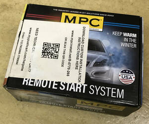 ●REMOTE COOL START SYSTEM MPC + CRIME STOPPER OEM Remote start RS4-G5(1way system)●新品未使用●