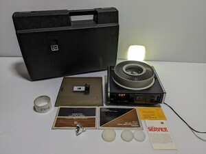 コダク　KODAK 昭和レトロ プロジェクター　　KODAK CAROUSEL custom 860H　　アメリカ製品　動作確認済み　ケース付き　　