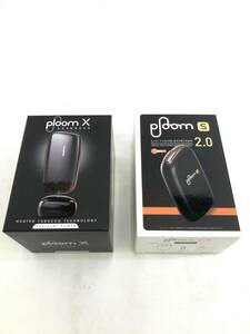 SH240417-01O/ プルームエックス アドバンスド Ploom X ADVANCED プルームエス Ploom S 2.0 スターターキット ＜ブラック＞ 加熱式タバコ