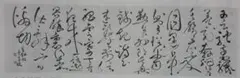 書道臨書(自叙帖)