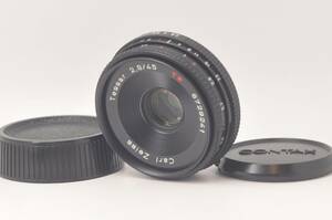 ★美品★ コンタックス CONTAX Carl Zeiss Tessar 45mm F2.8 AEJ L1520#H2090