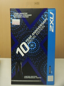 2XU　10th Anniversary- Limited Edition　バージョン　メンズ コンプレッションタイツ MA3849B　　BLK/XYM　 サイズXS　ツータイムズユー