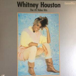 ホイットニー・ヒューストン Whitney Houston ナンバー・ワン・ヒッツ 1986年国内盤レーザーディスク(片面19分)
