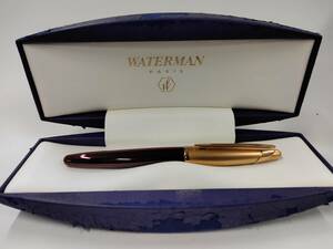 ◆送料無料◆　ウォーターマン WATERMAN エドソン EDSON 万年筆　ルビーレッド　極美品