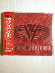 『Van Halen/For Unlawful Carnal Knowledge(1991)』(1991年発売,WPCP-4401,廃盤,国内盤帯付,歌詞対訳付,Top Of The World,Right Now)