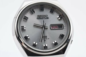 稼働品 セイコー ファイブ アクタス SS デイデイト 6106-8680 自動巻き メンズ 腕時計 SEIKO