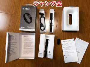 【ジャンク】Fitbit Luxe スマートウォッチ本体 ブラック