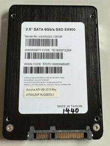 ADATA SSD 128GB【動作確認済み】1440