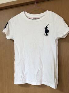 Ralph Lauren Tシャツ130 ラルフローレン　白