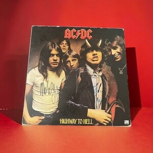 AC/DC エーシー・ディーシー 直筆サイン入り LP レコード 送料無料