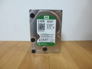 ★ 15006時間 /800回 ★WESTERN DIGITAL 3.5インチ SATA HDD 2TB WD20EZRX SATA600 ★