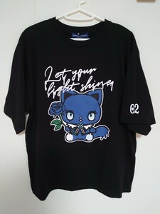 ☆ 新品！アドローザトルマリィ Tシャツ♪ M〜L サンリオ半袖Tシャツ Ado 病みかわ地雷 クロミ 猫柄Tシャツ Dig Deep 激レア 入手困難！