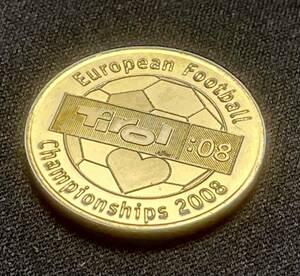 希少品ヨーロッパサッカーチャンピオンシップ2008記念メダル
