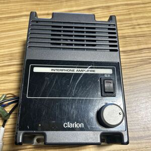 ★ Ｃｌａｒｉｏｎ「ＣＩ－１１００Ａ」クラリオン 24vバスインターホンアンプ/配線付属（中古品・通電確認済）