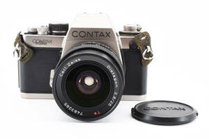 【美品】 CONTAX コンタックス S2 60周年記念モデル Carl Zeiss Distagon 2.8/25 T＊ MMJ 動作確認済み 【現状品】 #1570