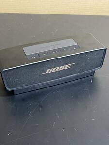 【送料無料】BOSE ボーズ model-SoundLink Mini ポータブルスピーカー 充電ベース付き 中古 通電のみ確認済み