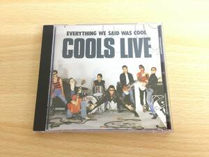 033(17-34) １円スタート COOLS LIVE クールズ 東京直撃 クールズ・ライブ CD 盤研磨済み