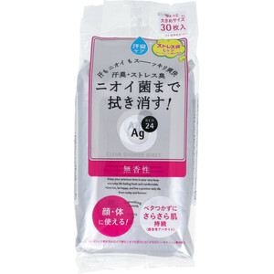 まとめ得 エージーデオ24 クリアシャワーシート 無香料 30枚入 x [15個] /k