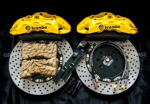 フィアット アバルト500/2007-2016 , 595/2017- フロントBrembo Brake System 6pot/340mm 17インチ～