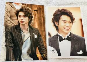 嵐 ARASHI 松本潤 2007年 黄色い涙 舞台挨拶 2008年 花より男子ファイナル ジャニーズ公式写真 限定フォト 2枚セット