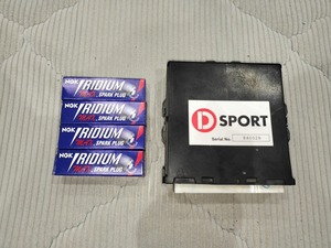 ☆彡★【送料無料・動作確認済み】D-SPORT　コペン　L880K　スポーツECU スパークプラグ付属　後期用　マニュアル　5速　☆彡★