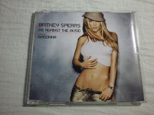 『Britney Spears featuring Madonna/Me Against The Music (2003)』(82876 571162,Promo,EU盤,2track)