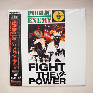 ◆ Public Enemy パブリック・エナミー / Fight The Power Live レーザーディスク 送料無料 ◆