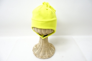 未使用 スキー OBERMEYER/オブマイヤー Orbit Fleece Hat/80 YELLOW YOUTH S/M #2