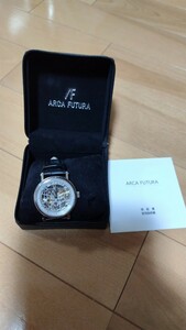 ARUCA FUTURA アルカフトゥーラ 自動巻 スケルトン ブラック 腕時計 P0110301BK