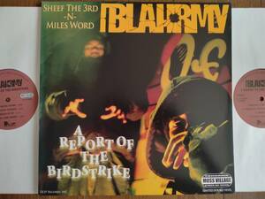 【LP】BLAHRMY(DLIP0006DLIP2012年2枚組A REPORT OF THE BIRDSTRIKE/MILES WORD & SHEEF THE 3RD/藤沢)