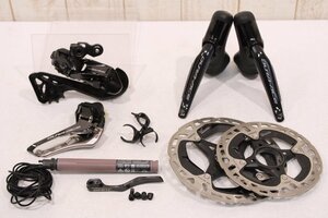 ★SHIMANO シマノ R9250/R9270 DURA-ACE 2x12s 電動Di2 油圧ディスクブレーキ グループセット スプリンタースイッチ付属 美品